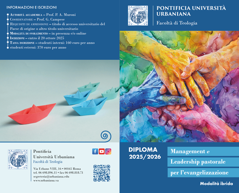 Diploma in Management e Leadership Pastorale per l'Evangelizzazione 2025-2026