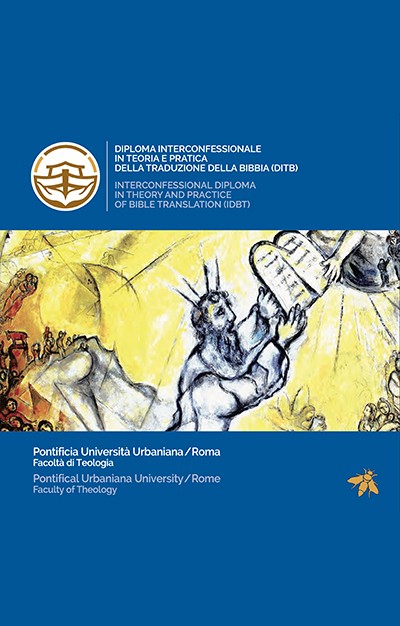 Diploma Interconfessionale in Teoria e Pratica della Traduzione della Bibbia (DITB) 2025-2026 / 2026-2027